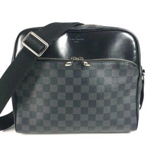 LOUIS VUITTON N41408 Damier Graphite Dayton PM Dayton PM Crossbody Shoulder Bag
